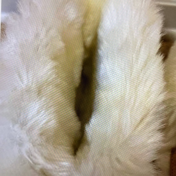 Colin Stuart Tan Faux Fur Trimmed Suede Boots - Picture 7 of 7